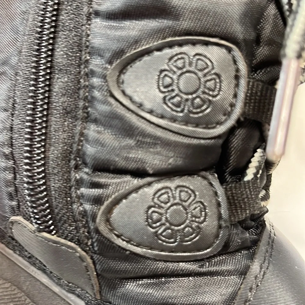 Nova Mountain winter boots, zipper lace up, Kids 12 EUC